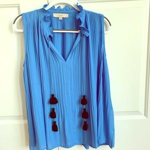 Adorable Tassel Sleeveless Loft Tank